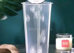 Illustration of how to make mulberry yogurt 7