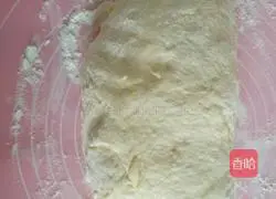Illustration of how to make taro paste glutinous rice bread 4