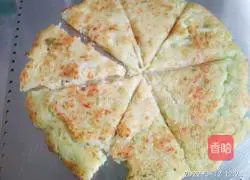 Illustration of how to make fried fruit radish cake 11