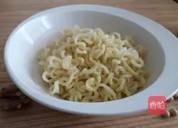 Korean soy milk Illustration of making noodles 6