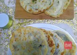 Illustration of how to make hot noodle brown sugar (green onion) cake 13