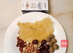 Isinglass stew Illustration of how to make milk 1