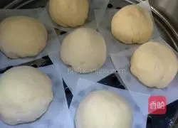 Illustration of how to make bean paste buns 6