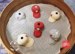 Illustration of how to make edible duck caps 14