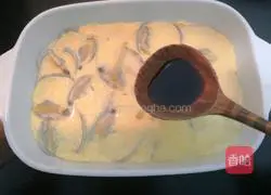 Illustration of how to make clam stewed eggs 14