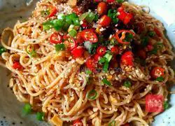 Illustration of Sichuan Spicy Cold Noodles 10