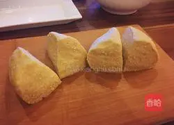 Handmade snacks - Peanut flavor crispy strips recipe 10