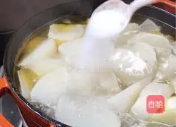 White radish pork ribs soup recipe 10