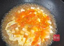 Tomato, tofu and egg soup recipe 11