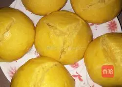 Illustration of how to make waterless pumpkin steamed buns 5