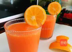 Illustration of how to make freshly squeezed orange juice 7