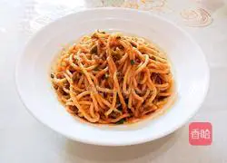 Illustration of hot dry noodles 4