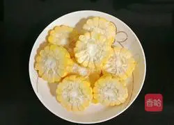 Corn, radish and pork ribs soup recipe 1