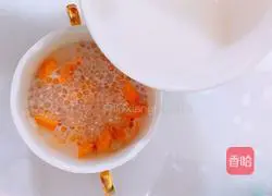 Mango sago Illustration of how to do it 7