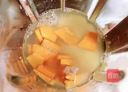 Cream Pumpkin Millet Soup Recipe Illustration 6