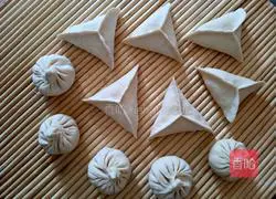 Illustration of how to make peanut filling sugar buns 9