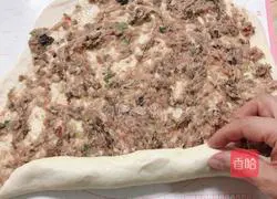 Illustration of how to make crispy plum and vegetable sesame cakes 14