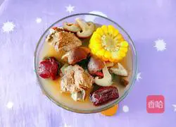 Mushroom, corn and beef bone soup recipe 15