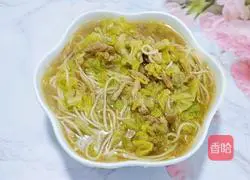 Illustration of how to make soy pot noodles 14