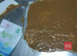 hemp juice Illustration of how to make sesame cakes 4