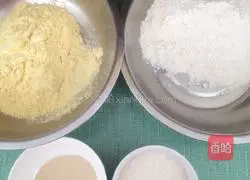 Illustration of how to make corn buns 1 