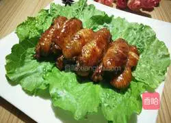 Illustration of how to make soy sauce chicken wings 10