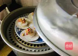 Illustration of how to make steamed scallops with oyster sauce and garlic chili sauce 10