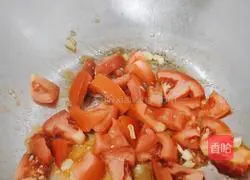 Illustration of how to make tomato and egg noodles 5
