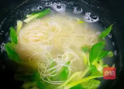 Clear Soup Noodles#Horse Horse Standard Breakfast#Recipe Illustration 17
