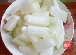 Winter Melon Meatball Soup Illustration of how to do it 2