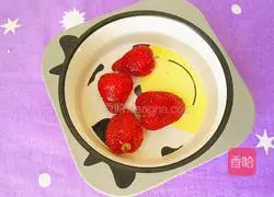 Rock sugar Illustration of how to make strawberry and winter melon rind 2