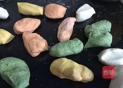 How to make Hydrangea Steamed Buns 2