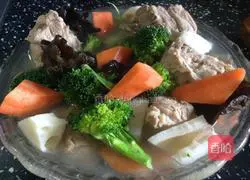 Seasonal Vegetable Spare Ribs Soup Illustration 5