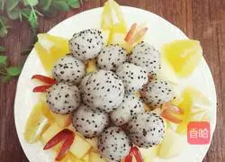 Illustration of how to make fruit black tea 3