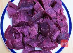 Purple potato and red bean milkshake | Illustration of how to reduce fat and detoxify 3