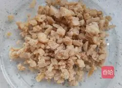 Illustration of how to make corn dough with bamboo shoot leaves and oil residue 7