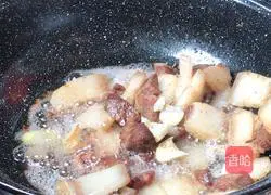 Illustration of how to make braised pork 8