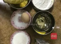 Illustration of how to make durian waffle tower 1