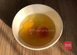 Egg and Pork Liver Illustration of how to make noodles 4