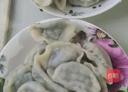 Illustration of how to make leek dumplings 6