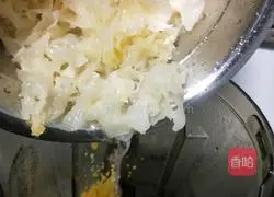 Illustration of how to make millet and white fungus pulp 7