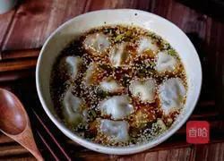 Illustration of how to make sour soup dumplings 13