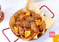 Illustration of how to make orange chicken wings 14