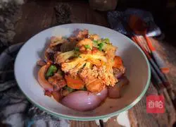 Illustration of how to make dry pot cauliflower 18