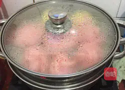 Illustration of how to make rose steamed buns 13