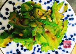 Bitter Melon Scrambled Eggs Illustration of how to make vanilla spaghetti (lunch lunch) 3