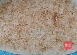 Sesame and green onion flower rolls Illustration of how to do it 8