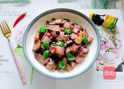 Illustration of how to cook pork liver in sauce 10