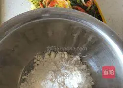 Illustration of how to make kimchi pancakes 1