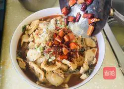 Illustration of how to make boiled fish 12